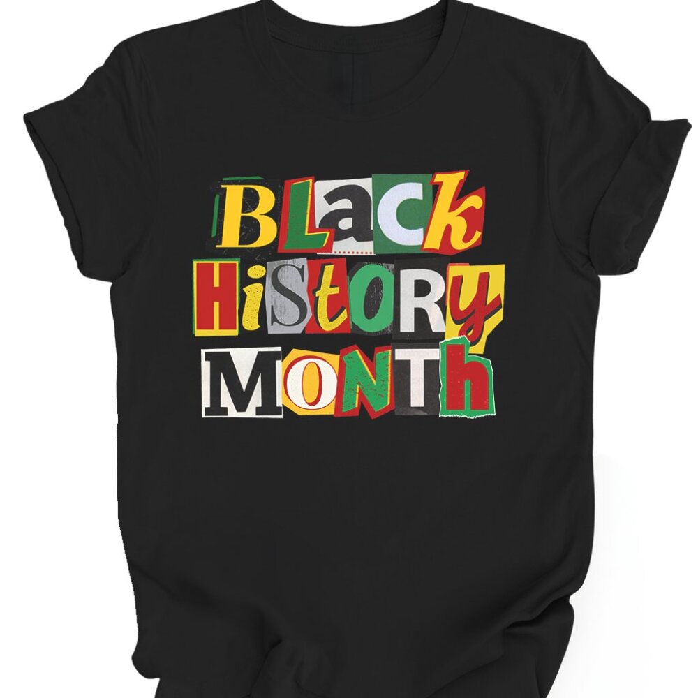Black History Month Stamps Tee